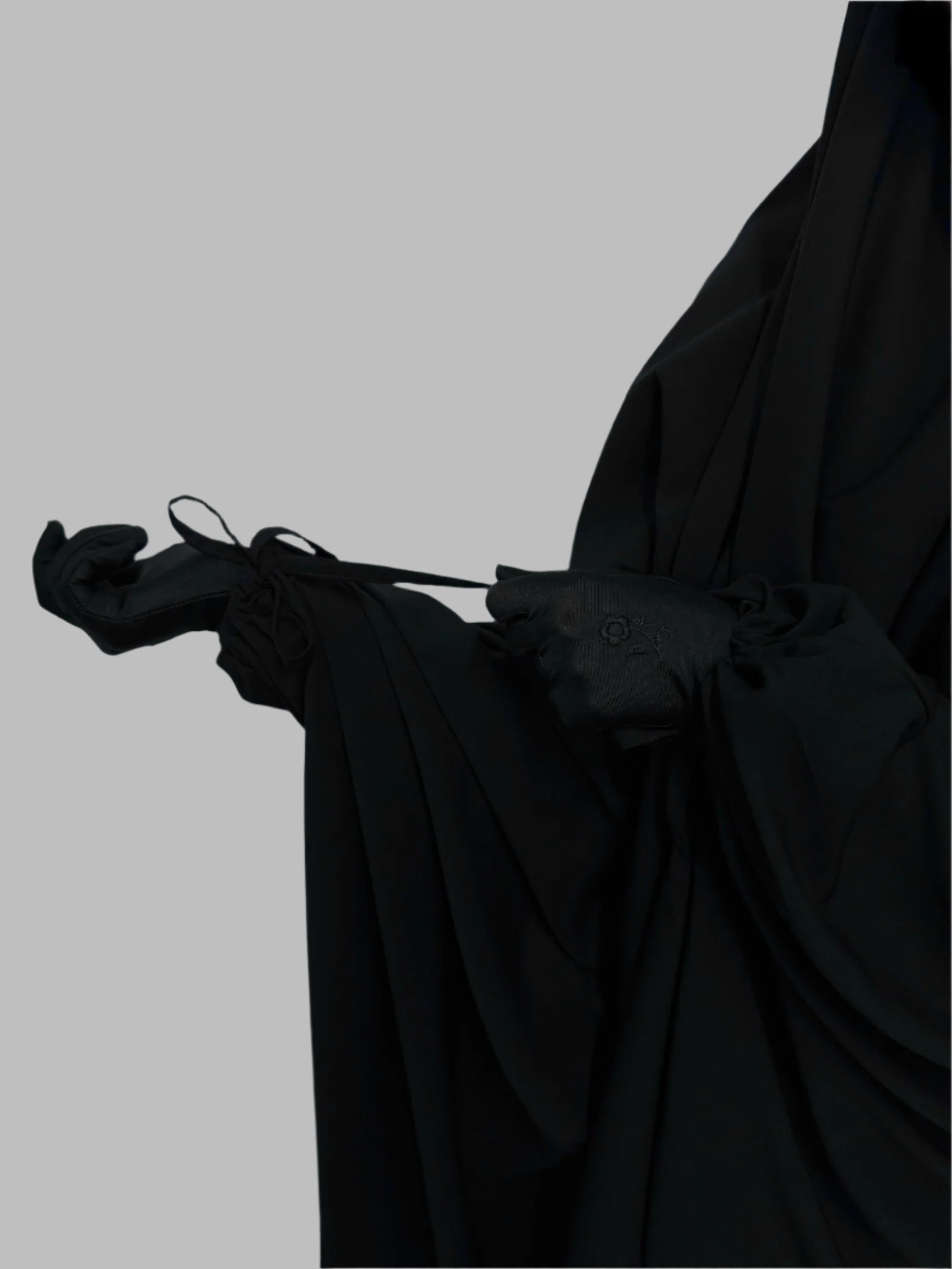 Hawwa 2 Piece Jilbab Set - Saudi Black