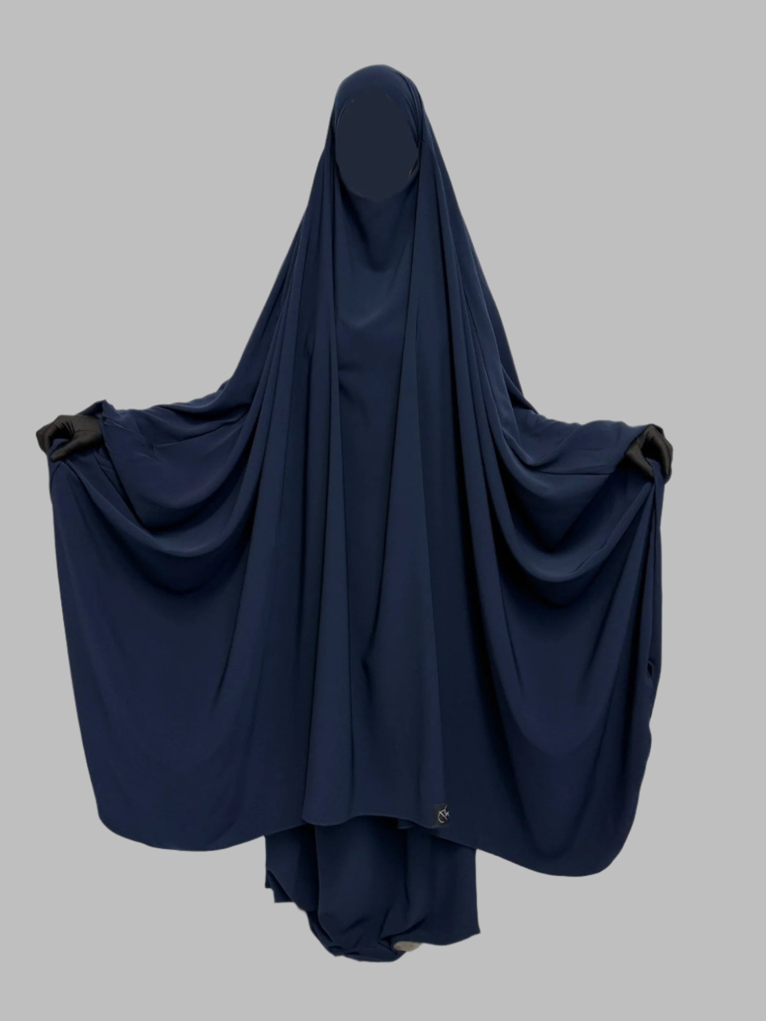 Anisa 2 Piece Jilbab Set - Navy Blue