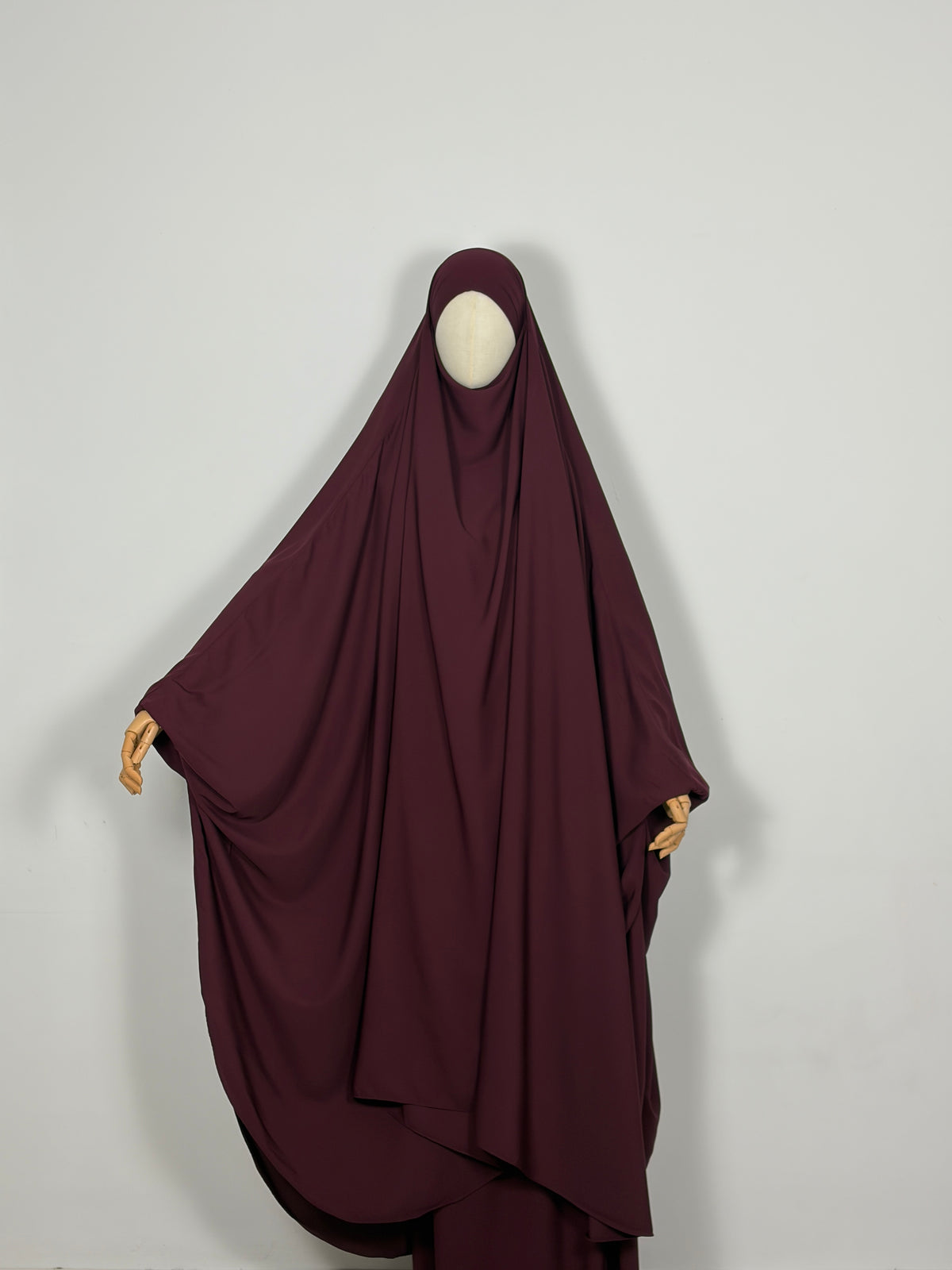 Plum jilbab