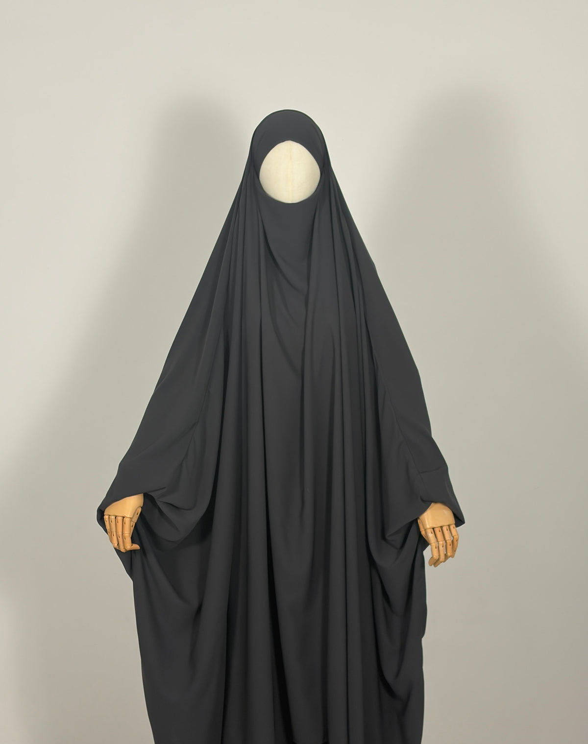 Charcoal grey jilbab