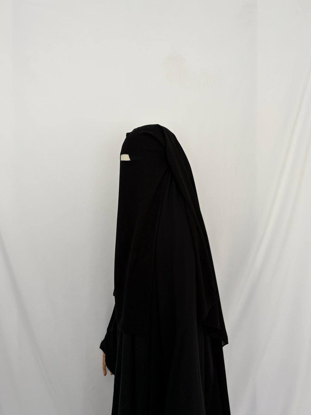 Triple layer niqab
