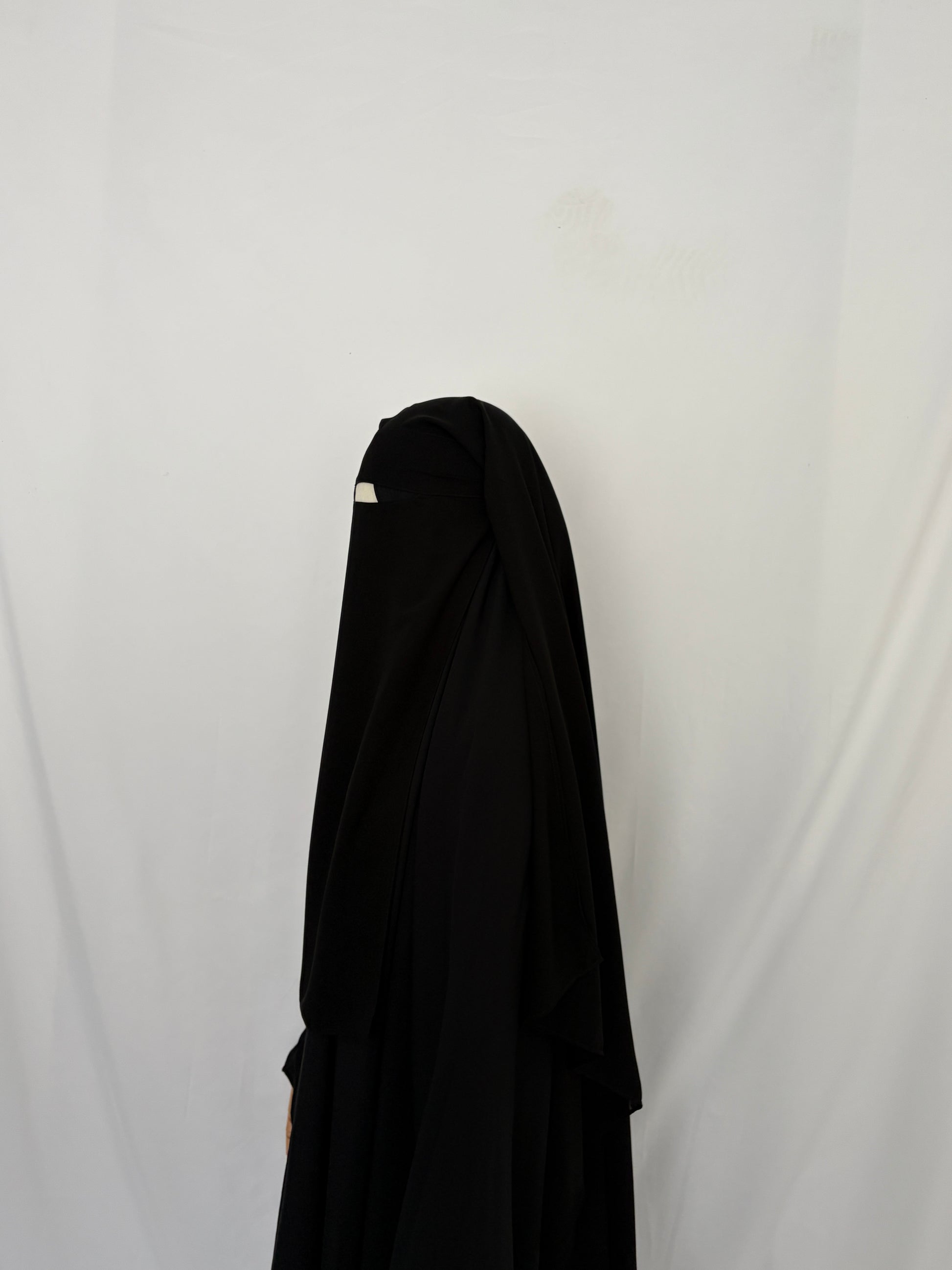 Triple layer niqab