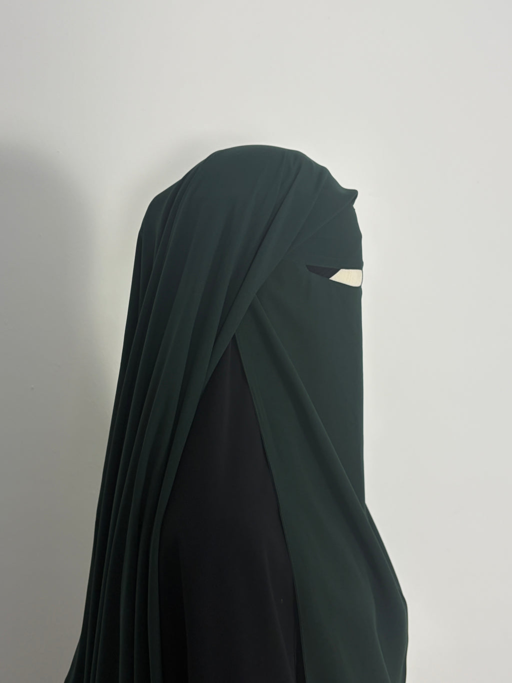 Green triple layer niqab