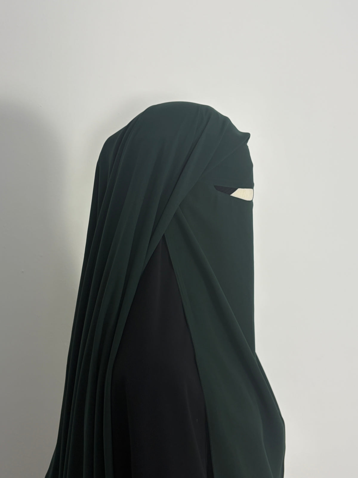 Green triple layer niqab