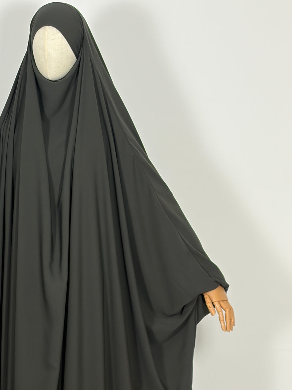 Olive grey jilbab