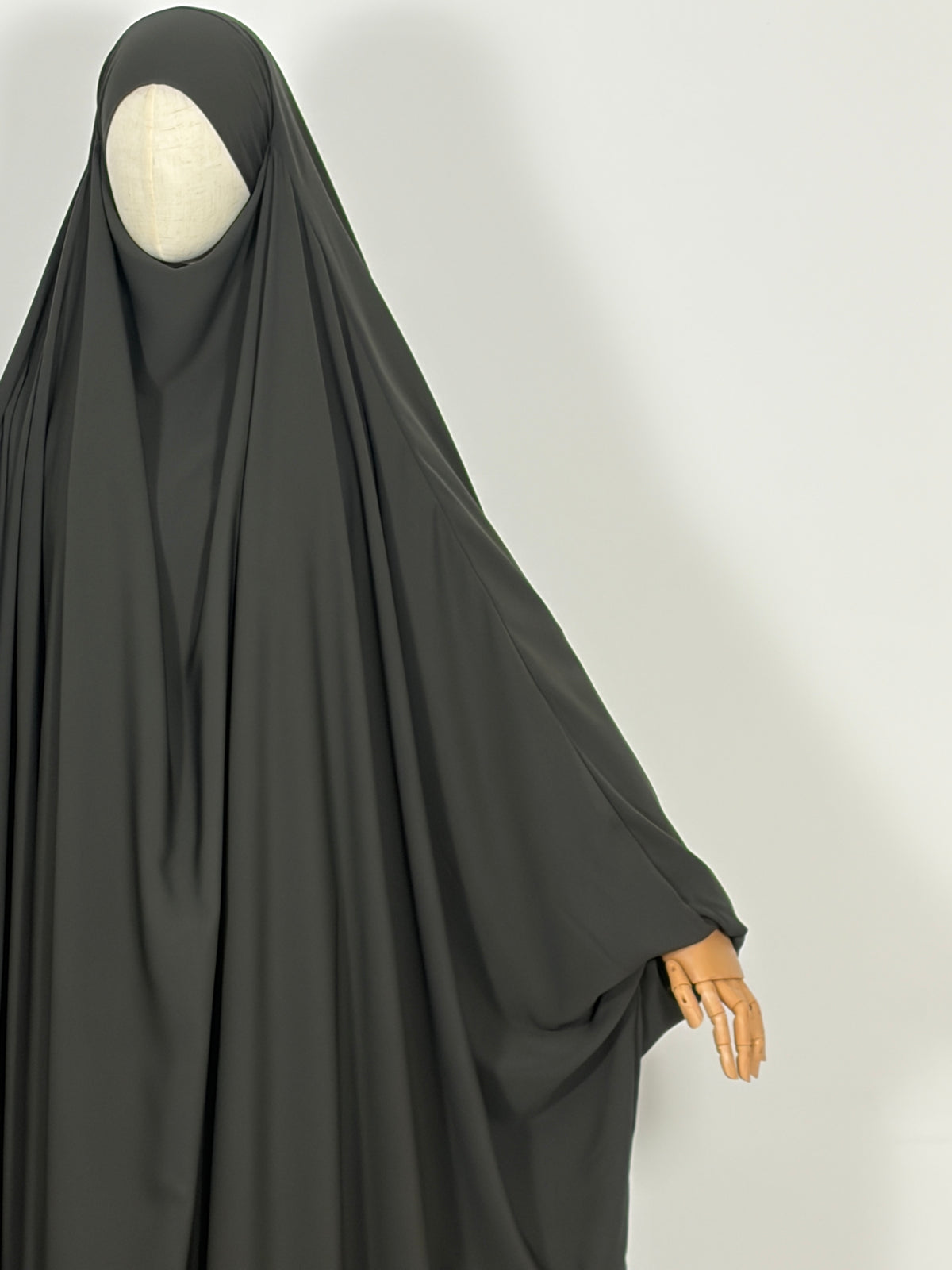 Olive grey jilbab