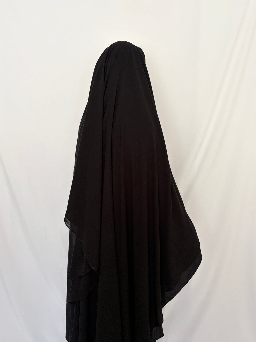 Triple layer niqab