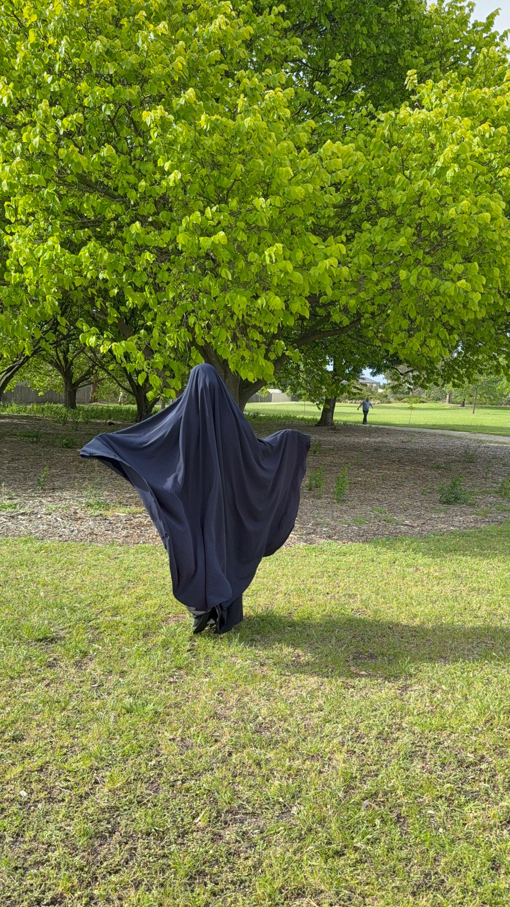 Maxi Khimar - Navy Blue