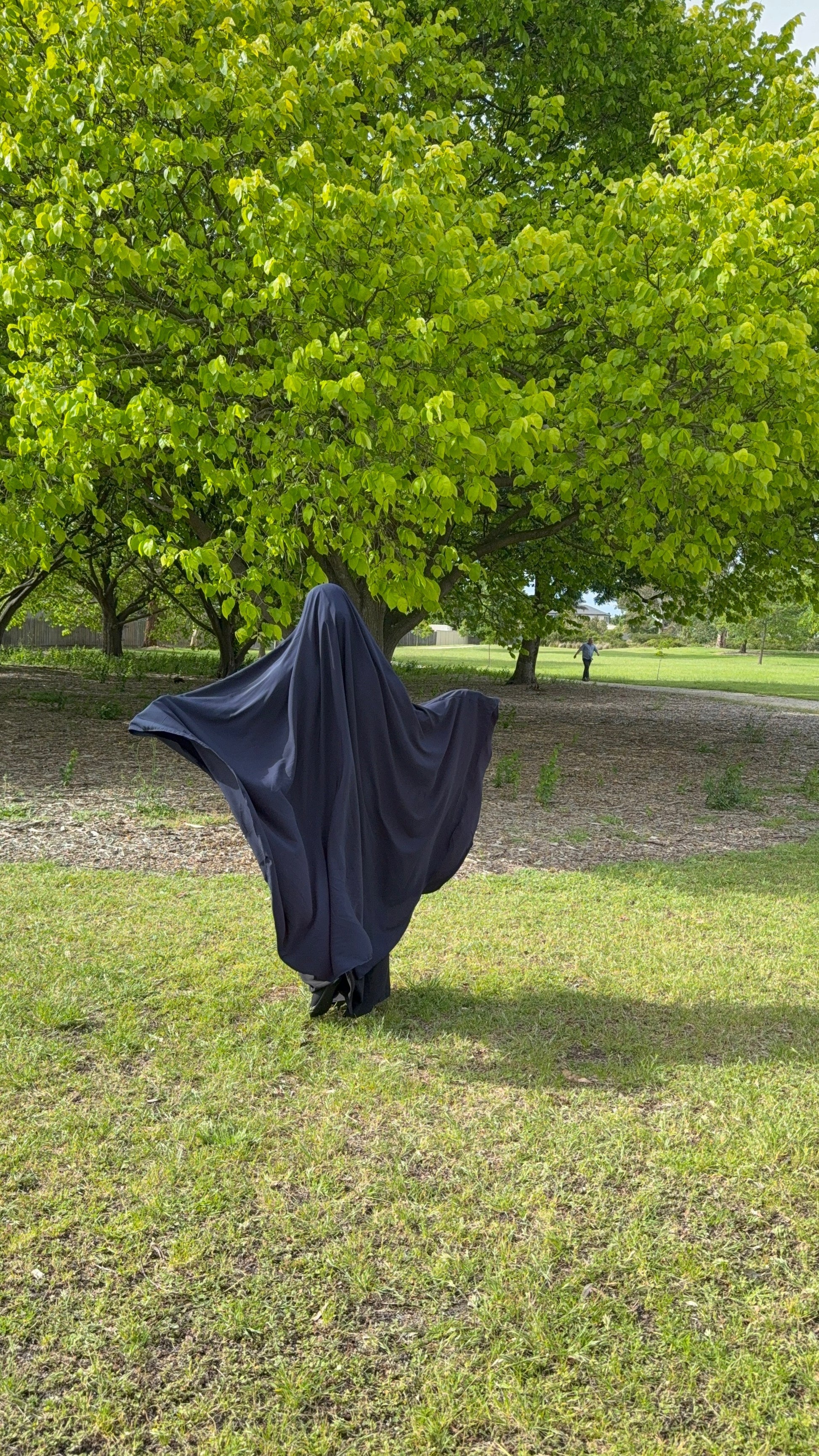 Maxi Khimar - Navy Blue