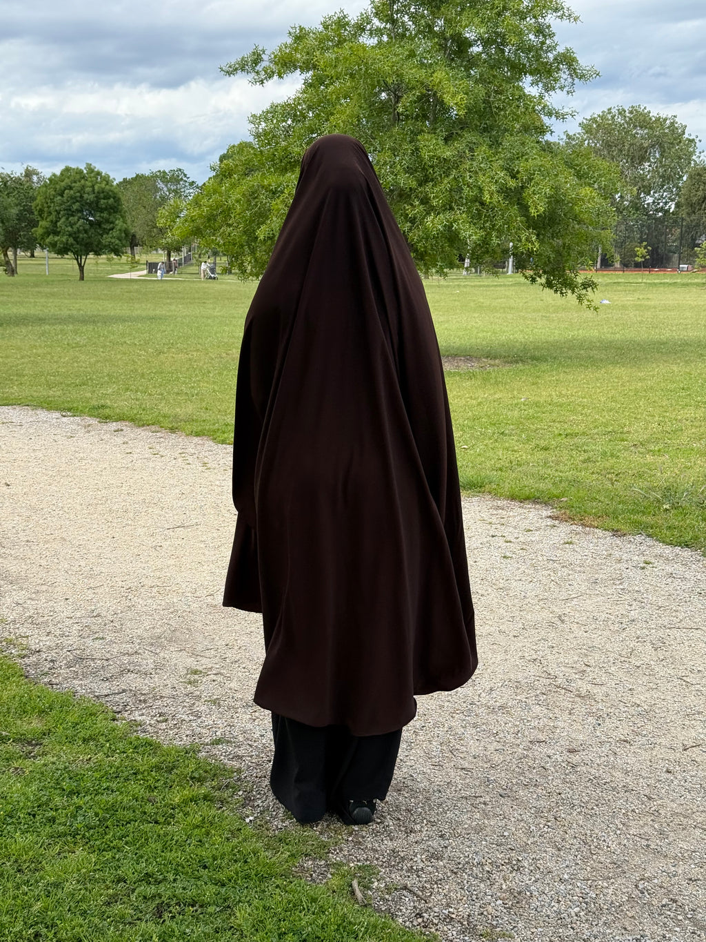 Maxi Khimar - Chocolate Brown