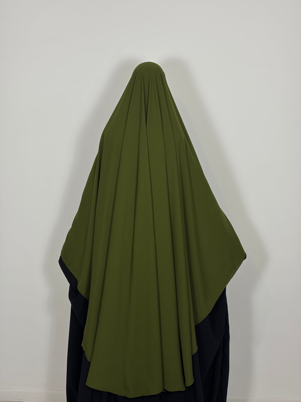 Olive green khimar