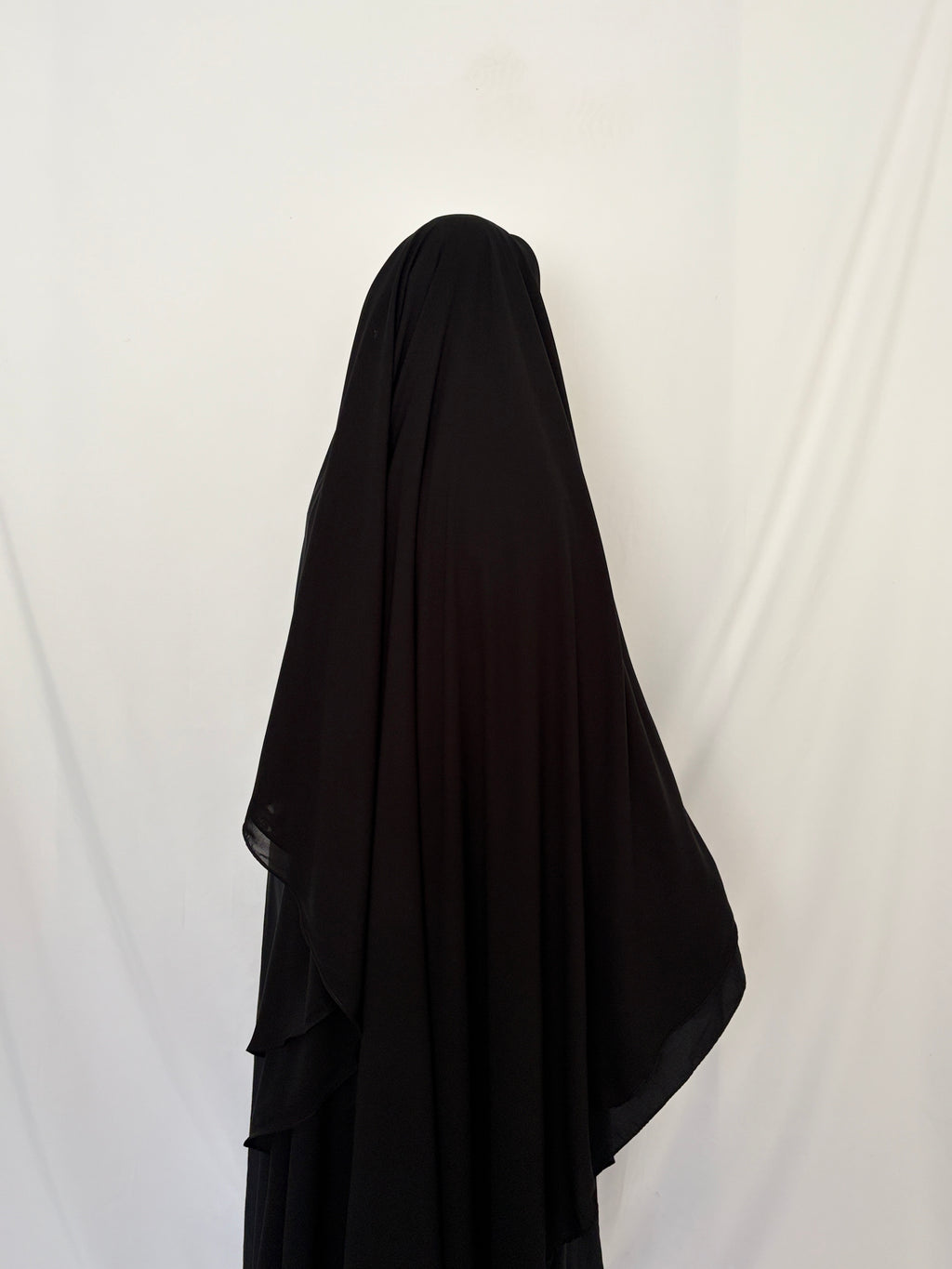 Triple layer niqab