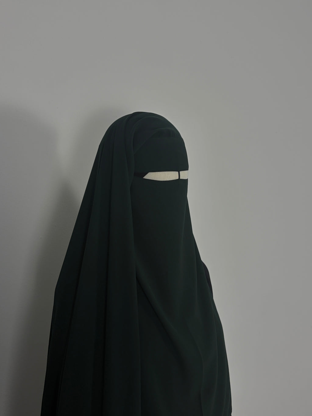 Green triple layer niqab