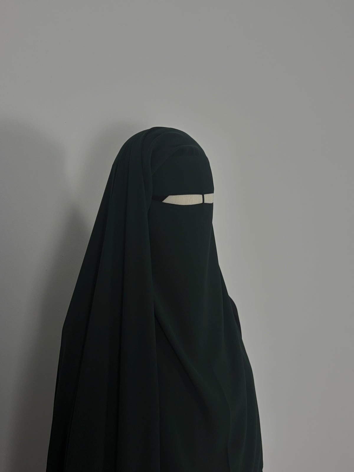 Green triple layer niqab