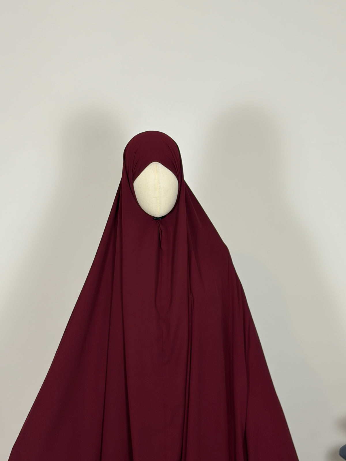 Classic khimar maroon