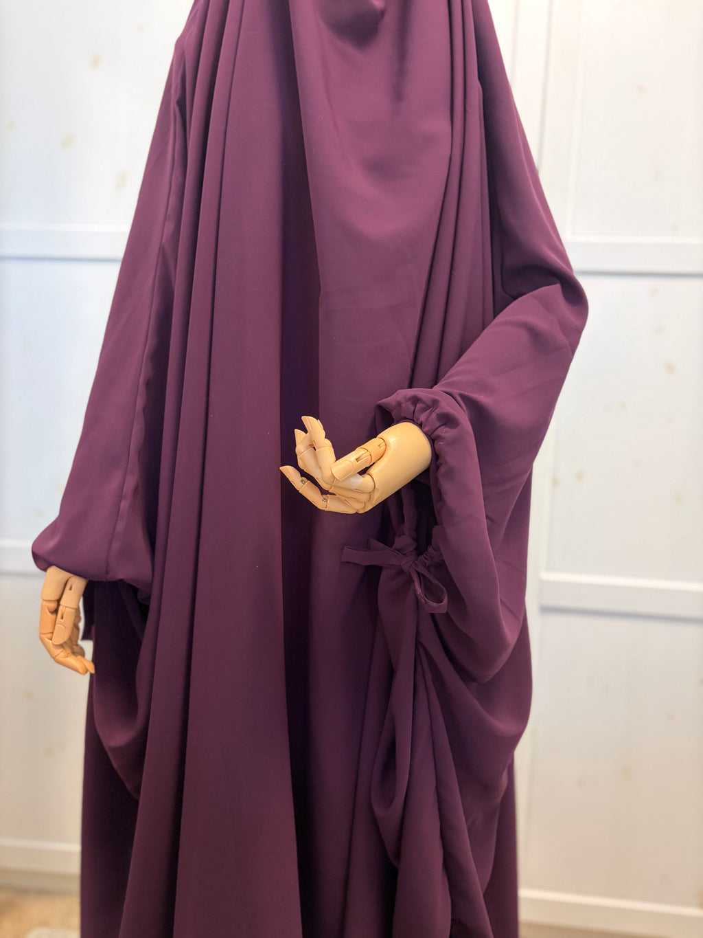 Hawwa 2 piece jilbab set- purple