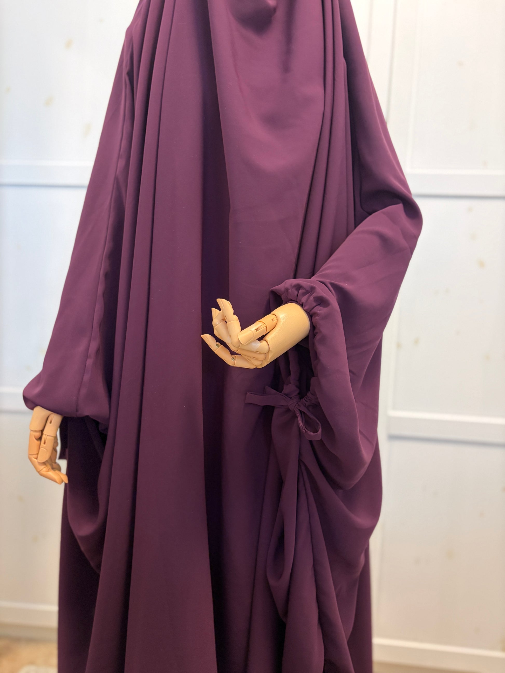 Hawwa 2 piece jilbab set- purple