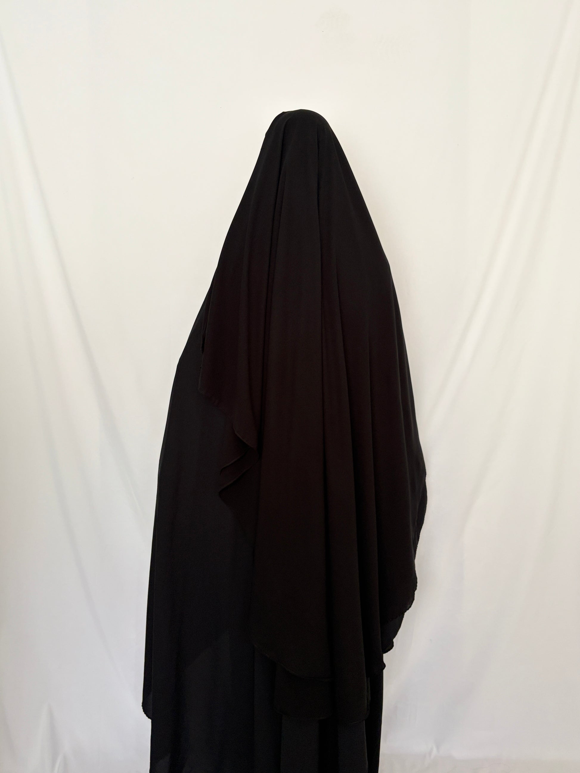 Triple layer niqab