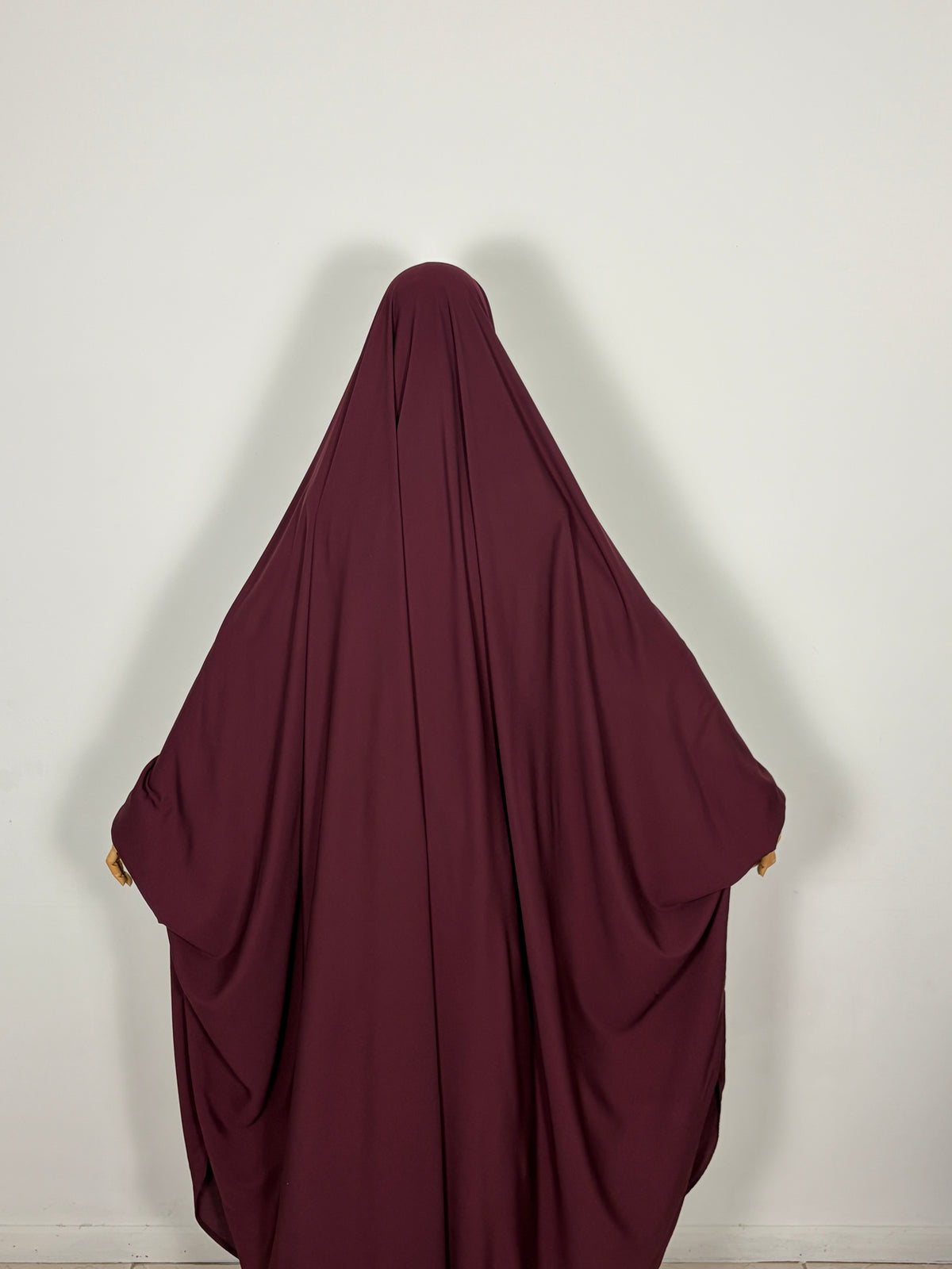 Plum jilbab