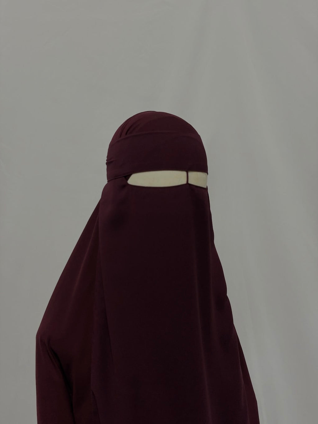 Plum niqab