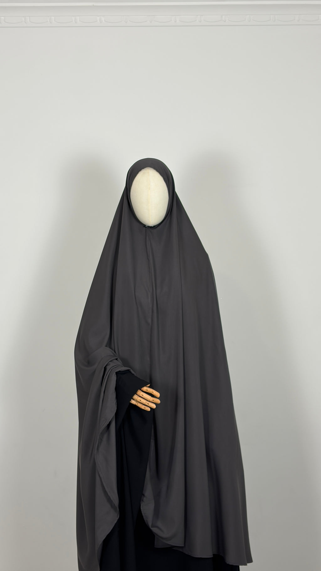 Classic khimar grey