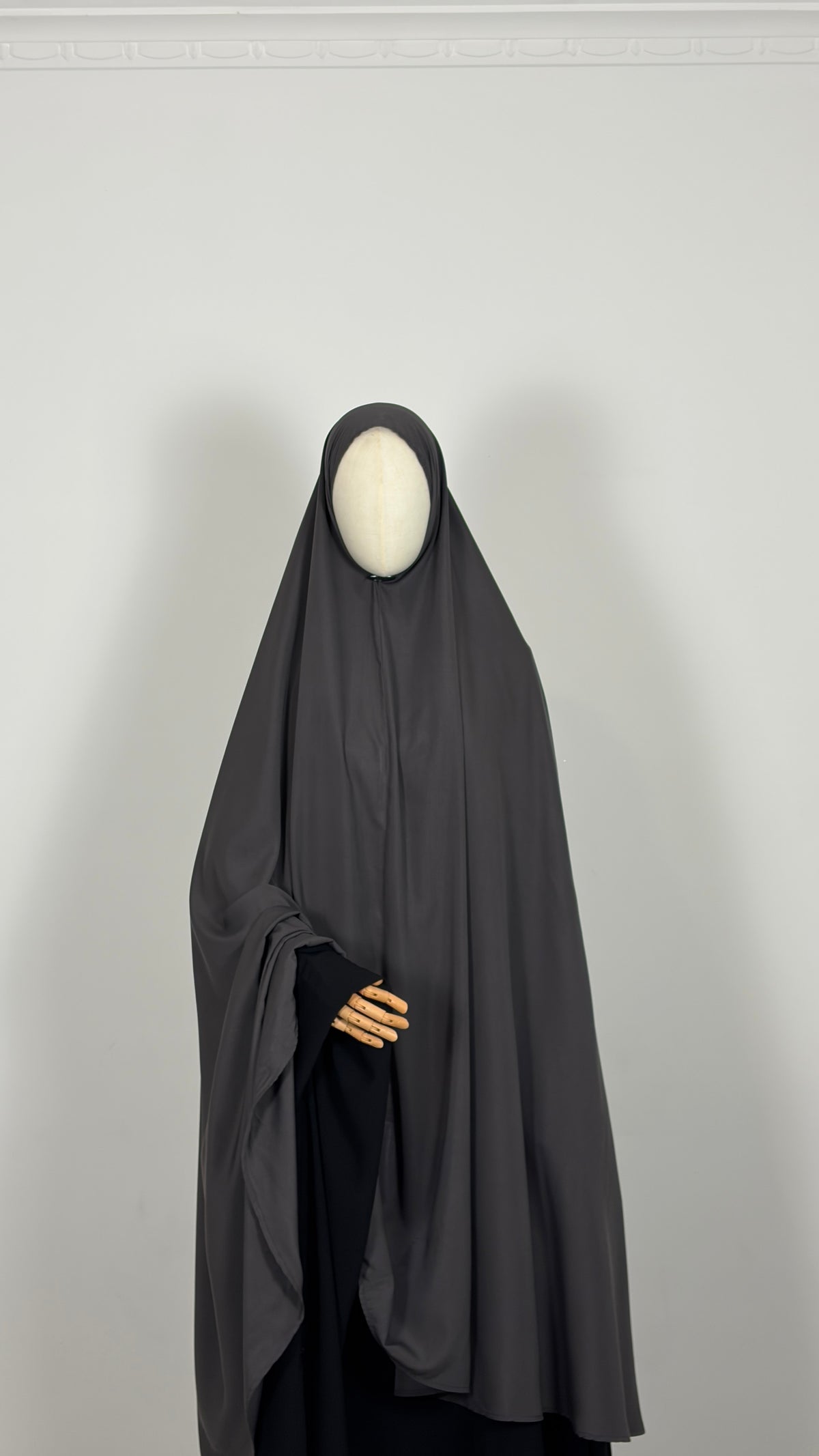 Classic khimar grey