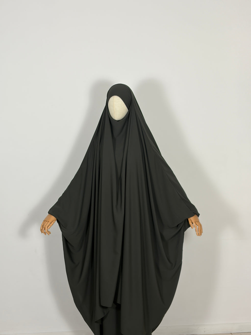 Olive grey jilbab