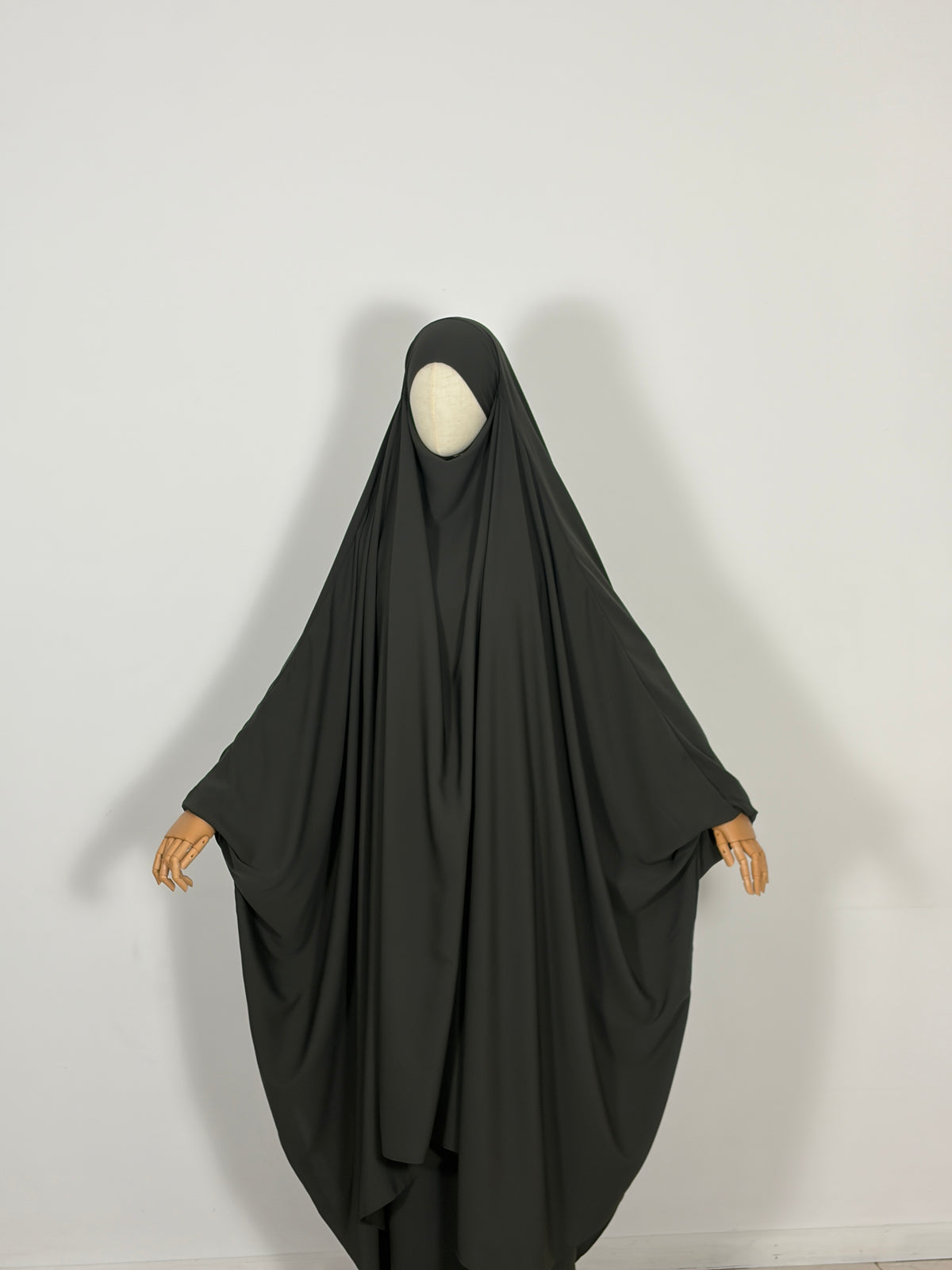 Olive grey jilbab