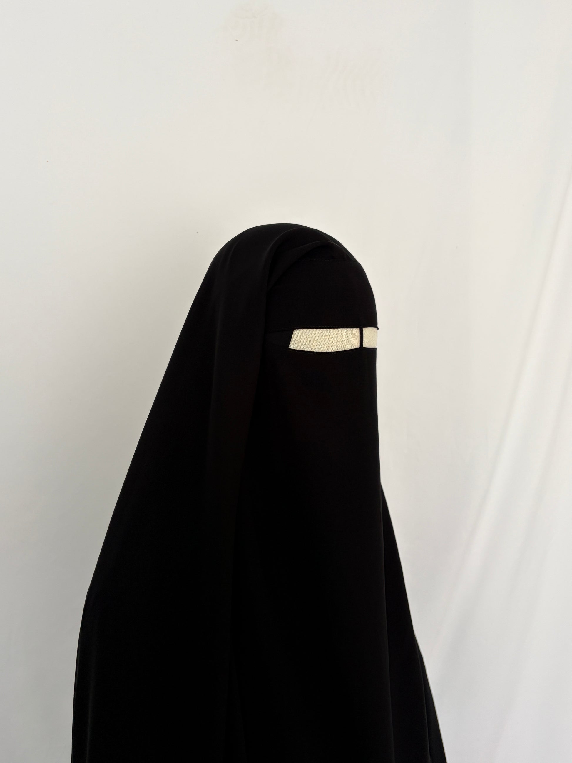 Triple layer niqab