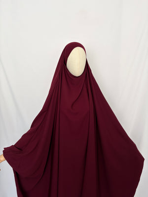 Anisa burgundy jilbab