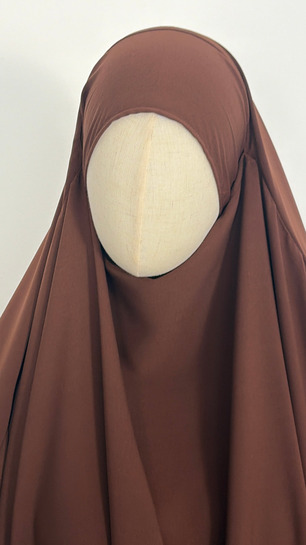 Chocolate brown jilbab
