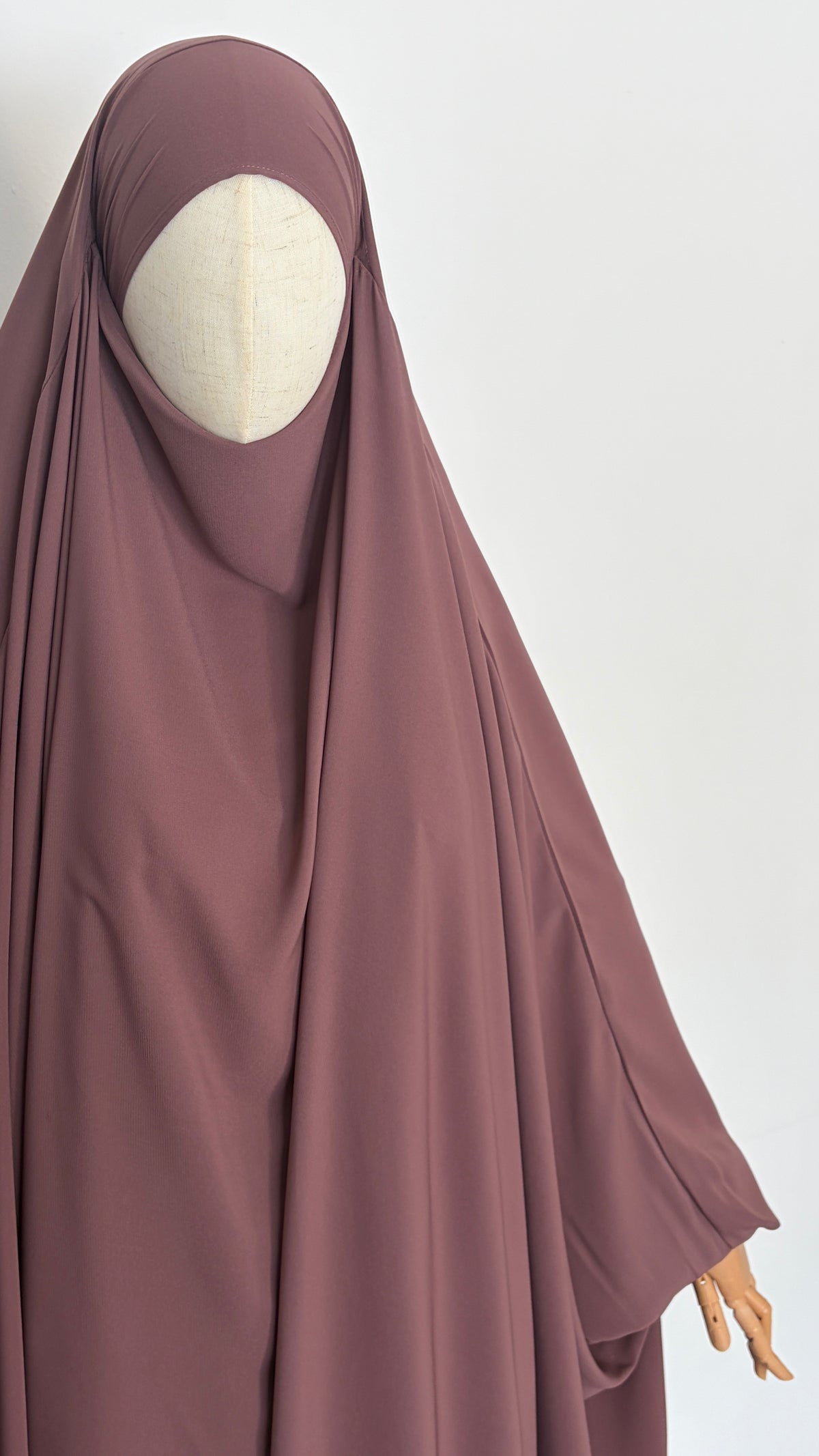 Mauve jilbab