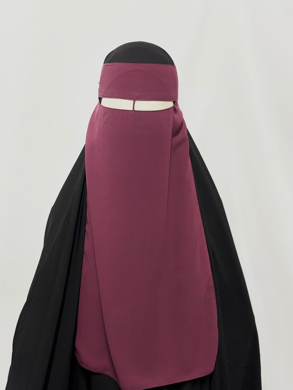 Plum niqab