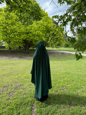 Maxi Khimar - Forest Green