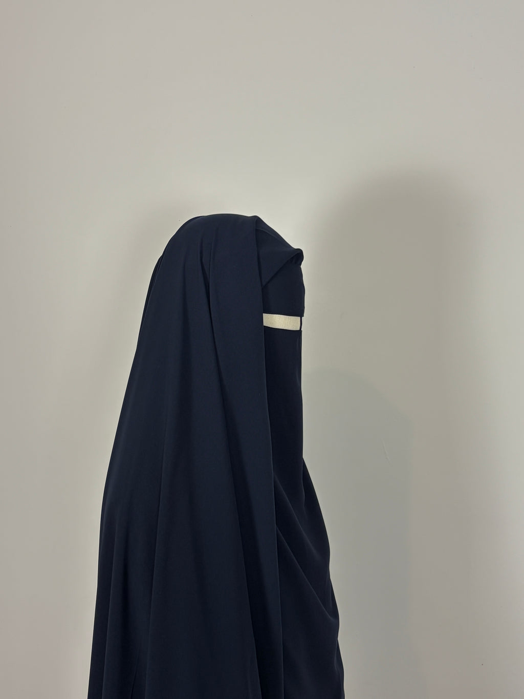Navy triple layer niqab