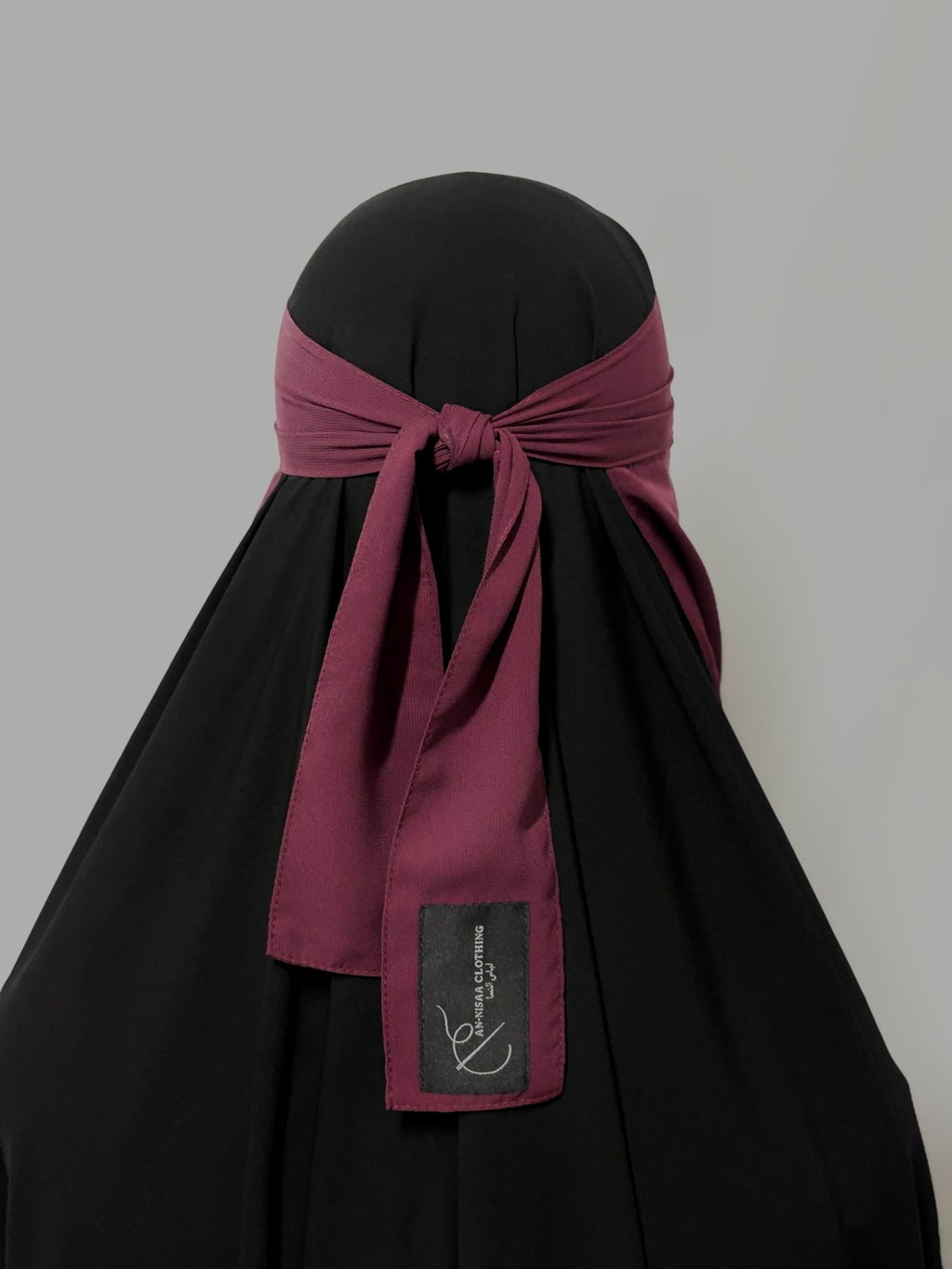 Plum niqab