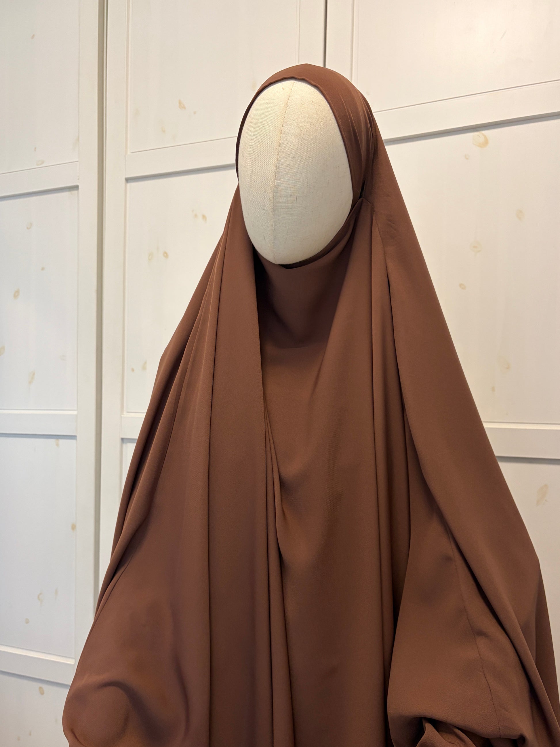 Maxi khimar-caramel