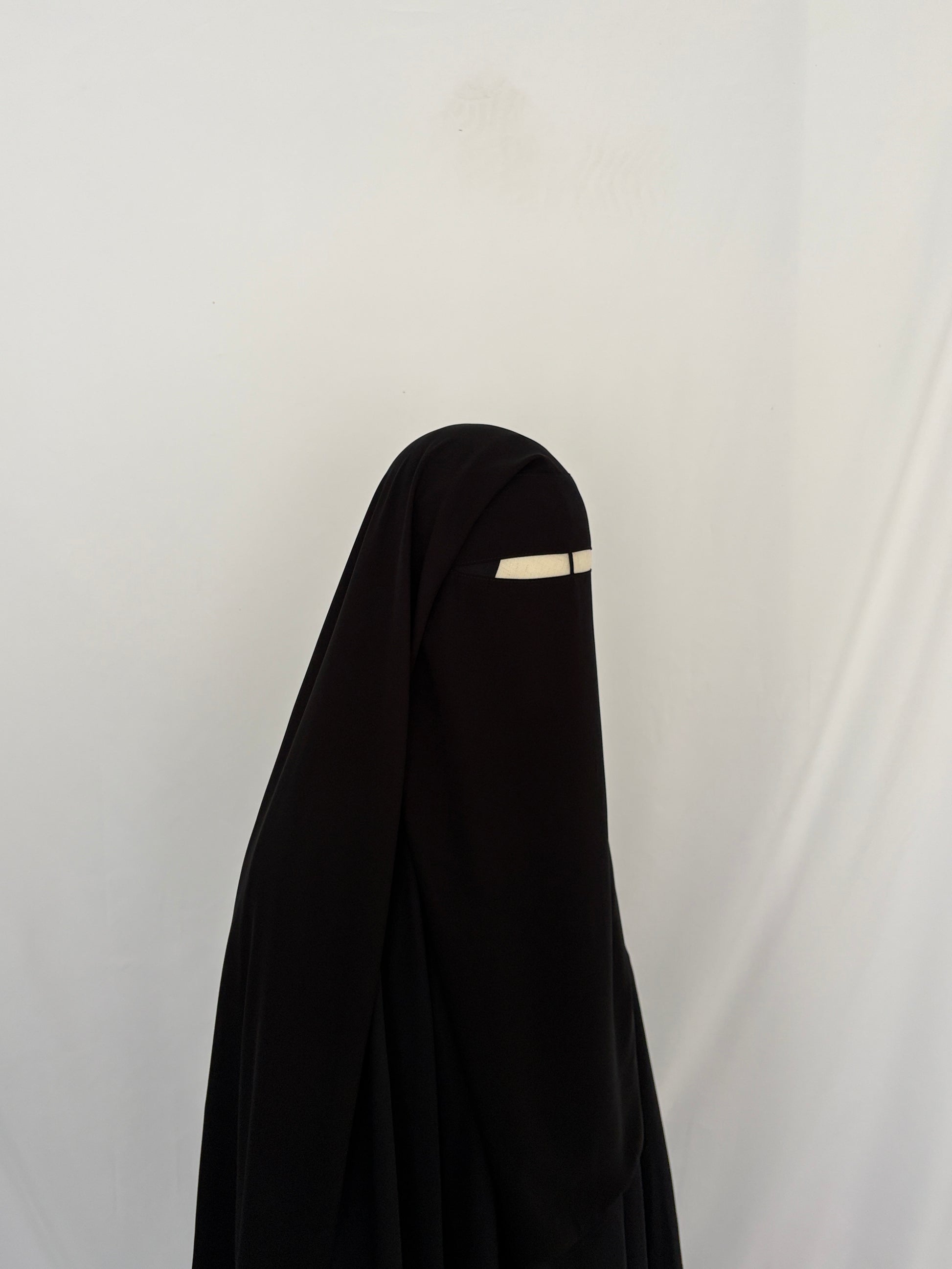 Triple layer niqab