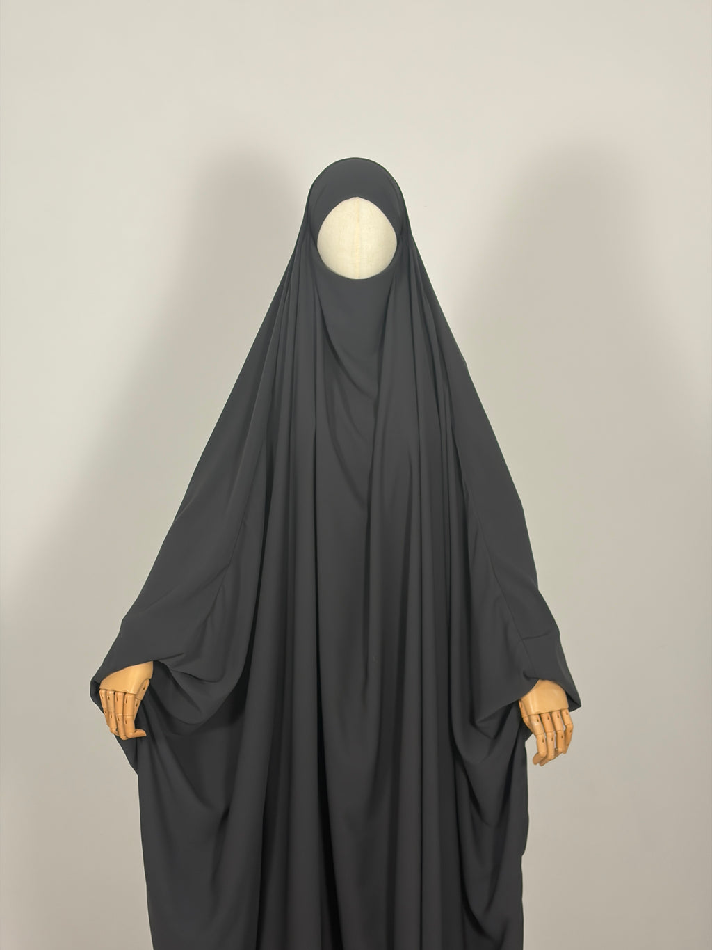 Charcoal grey jilbab