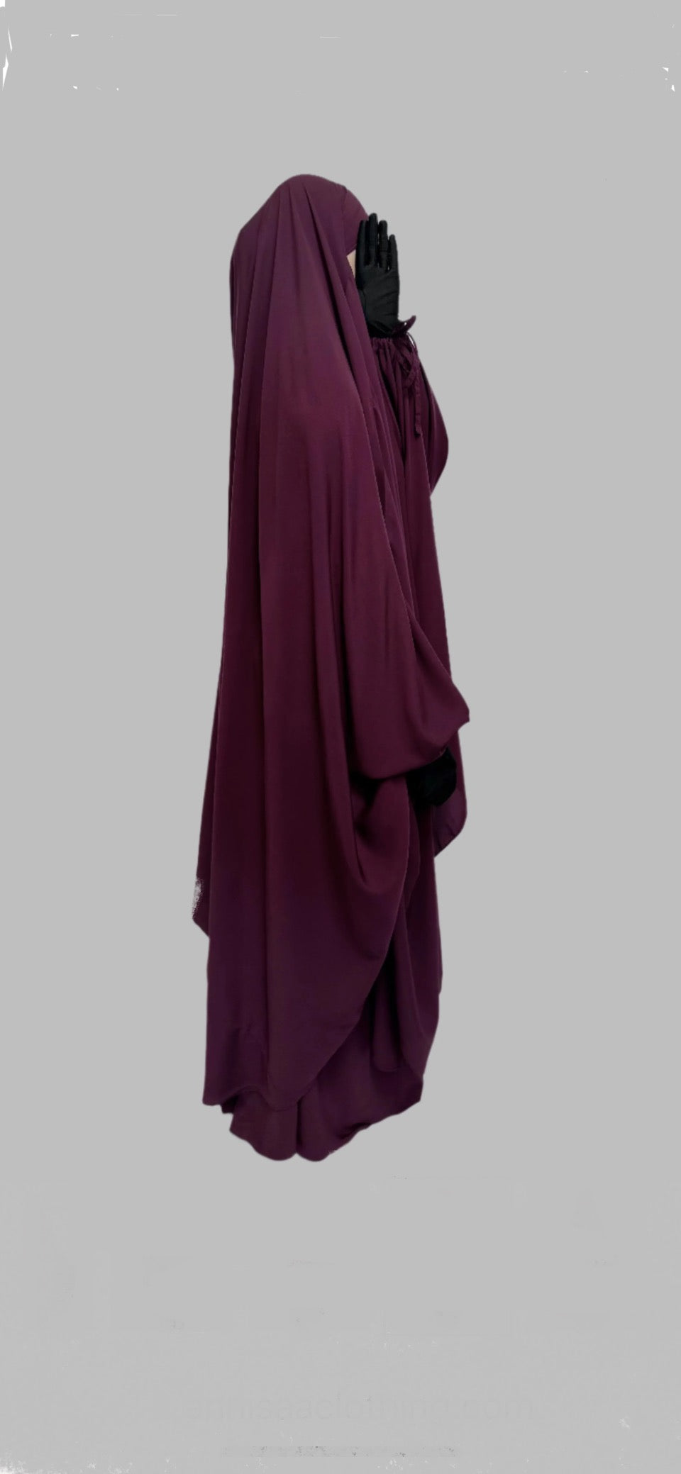 Hawwa jilbab plum