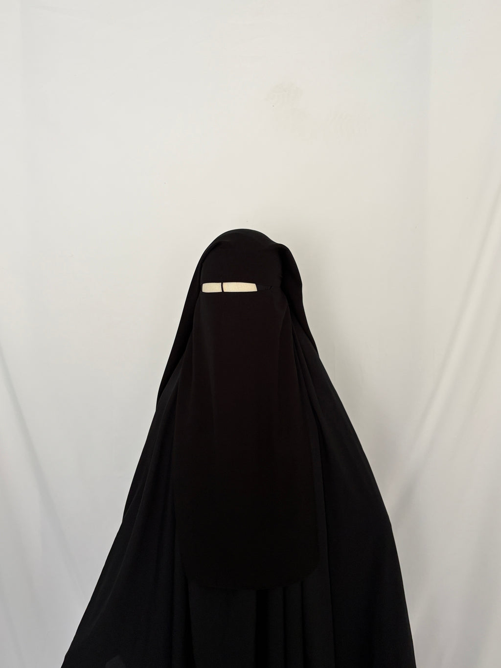 Triple layer niqab