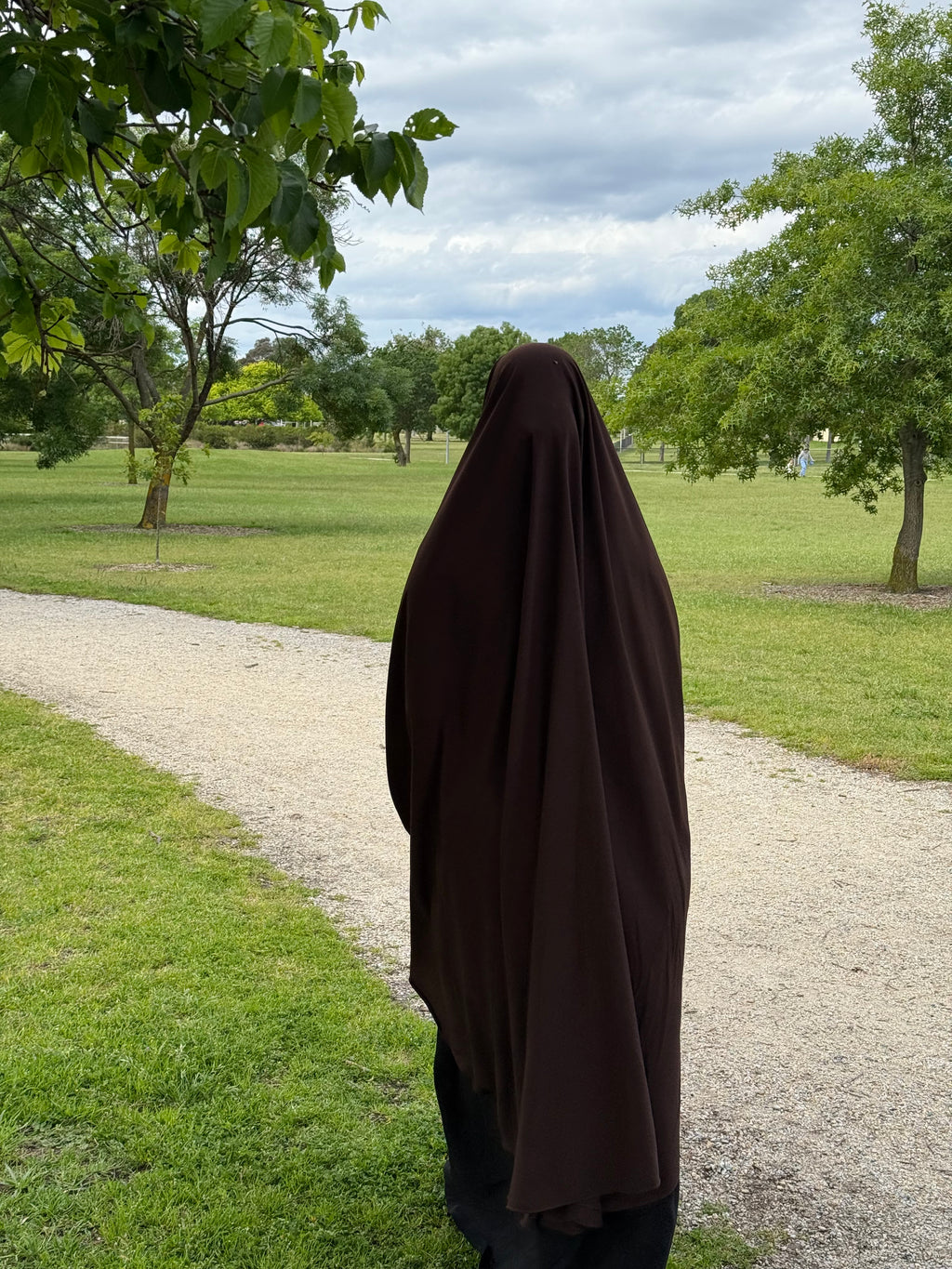 Maxi Khimar - Chocolate Brown