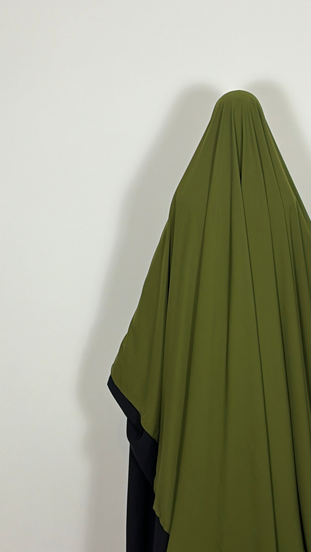 Olive green khimar