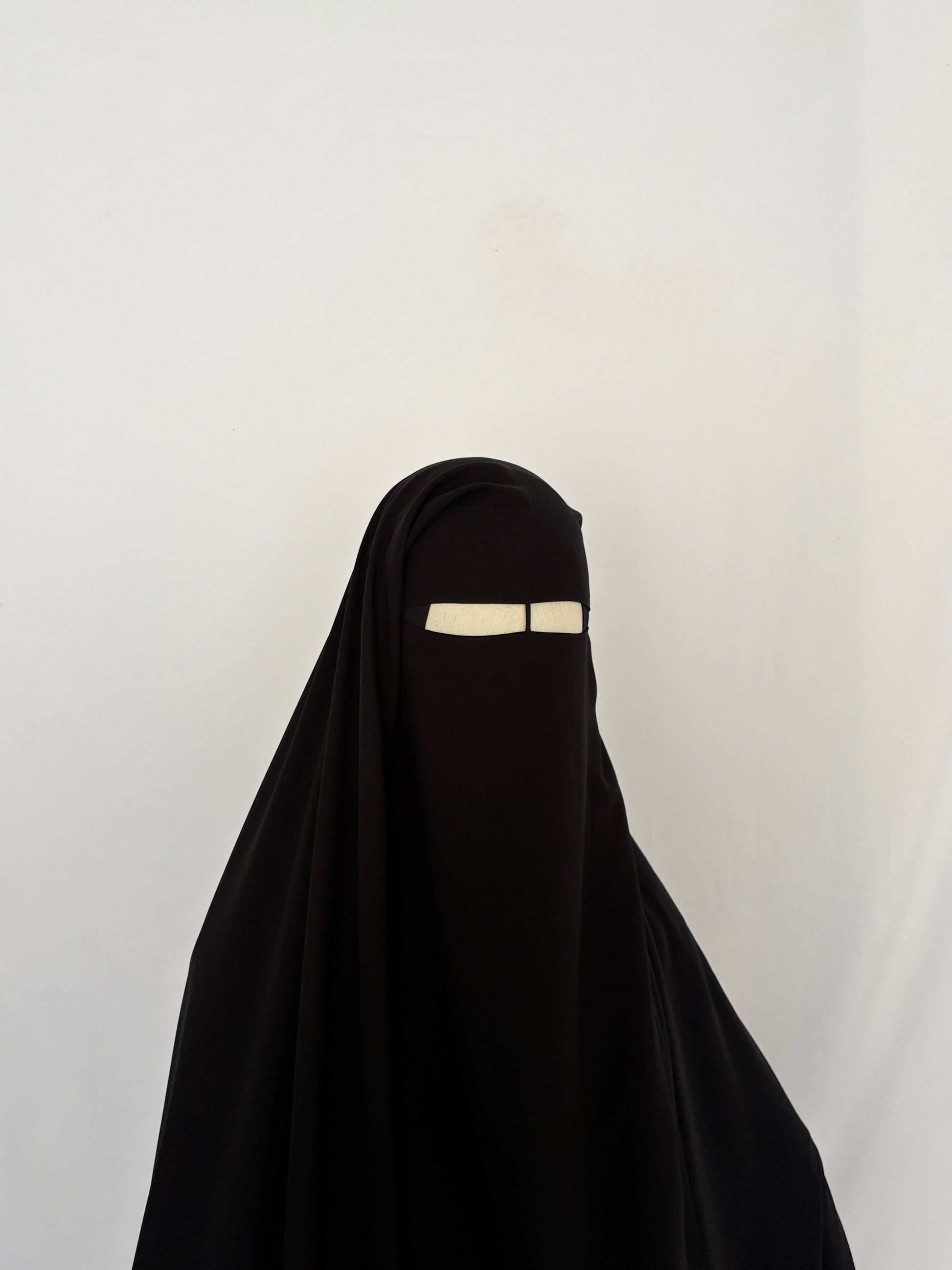 Triple layer niqab