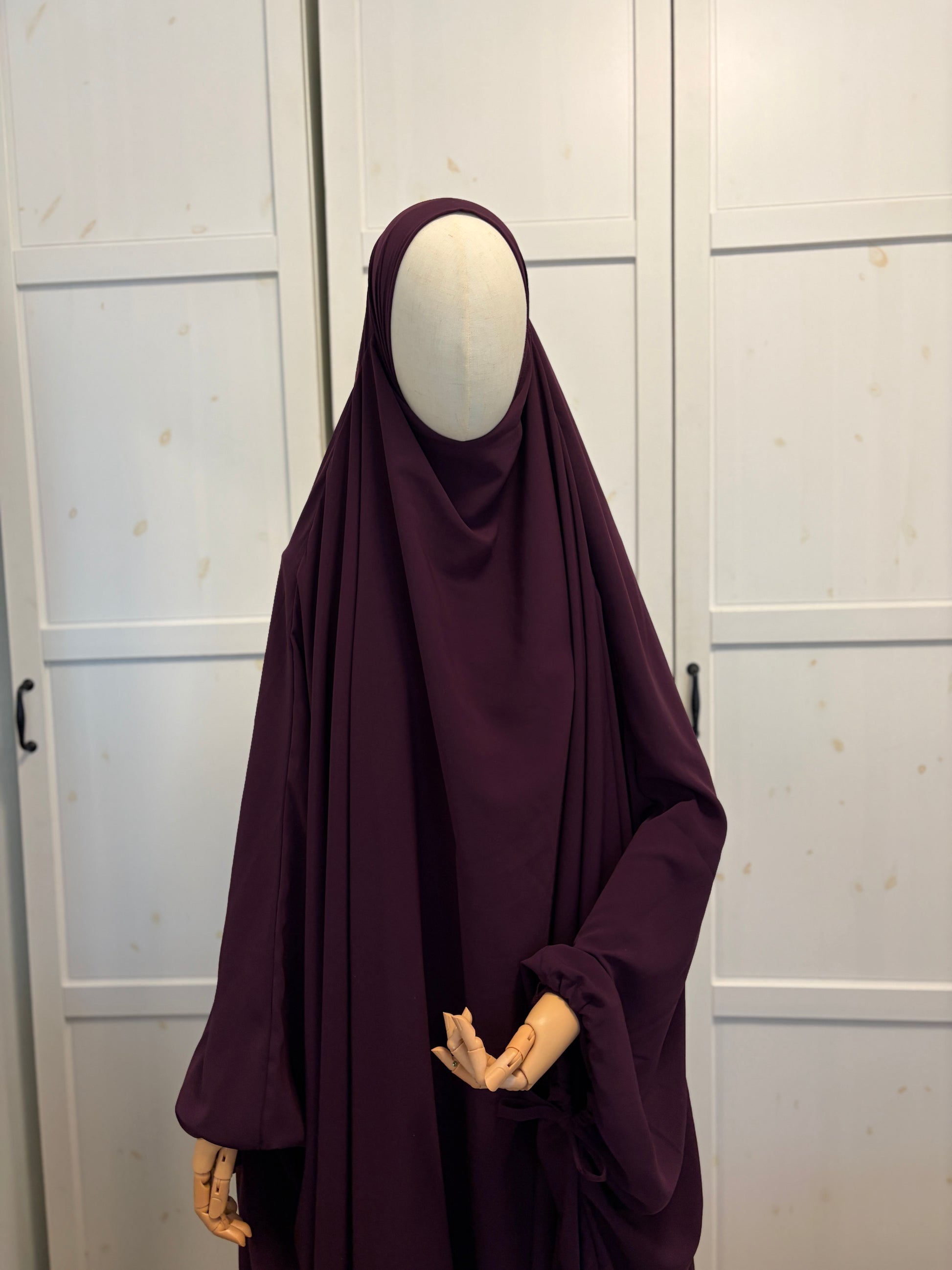 Hawwa 2 piece jilbab set- purple