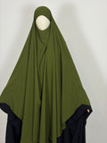 Olive green khimar