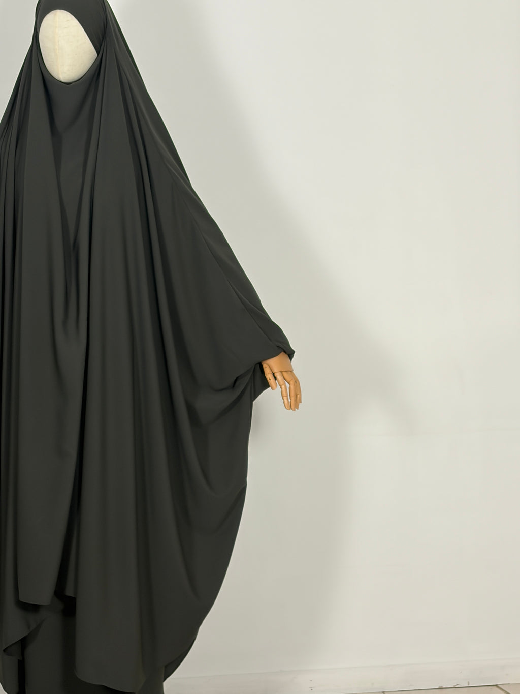 Olive grey jilbab