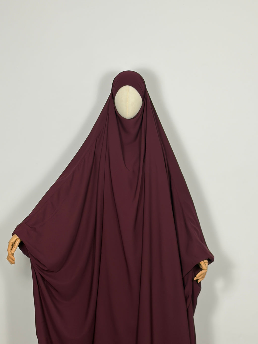 Plum jilbab