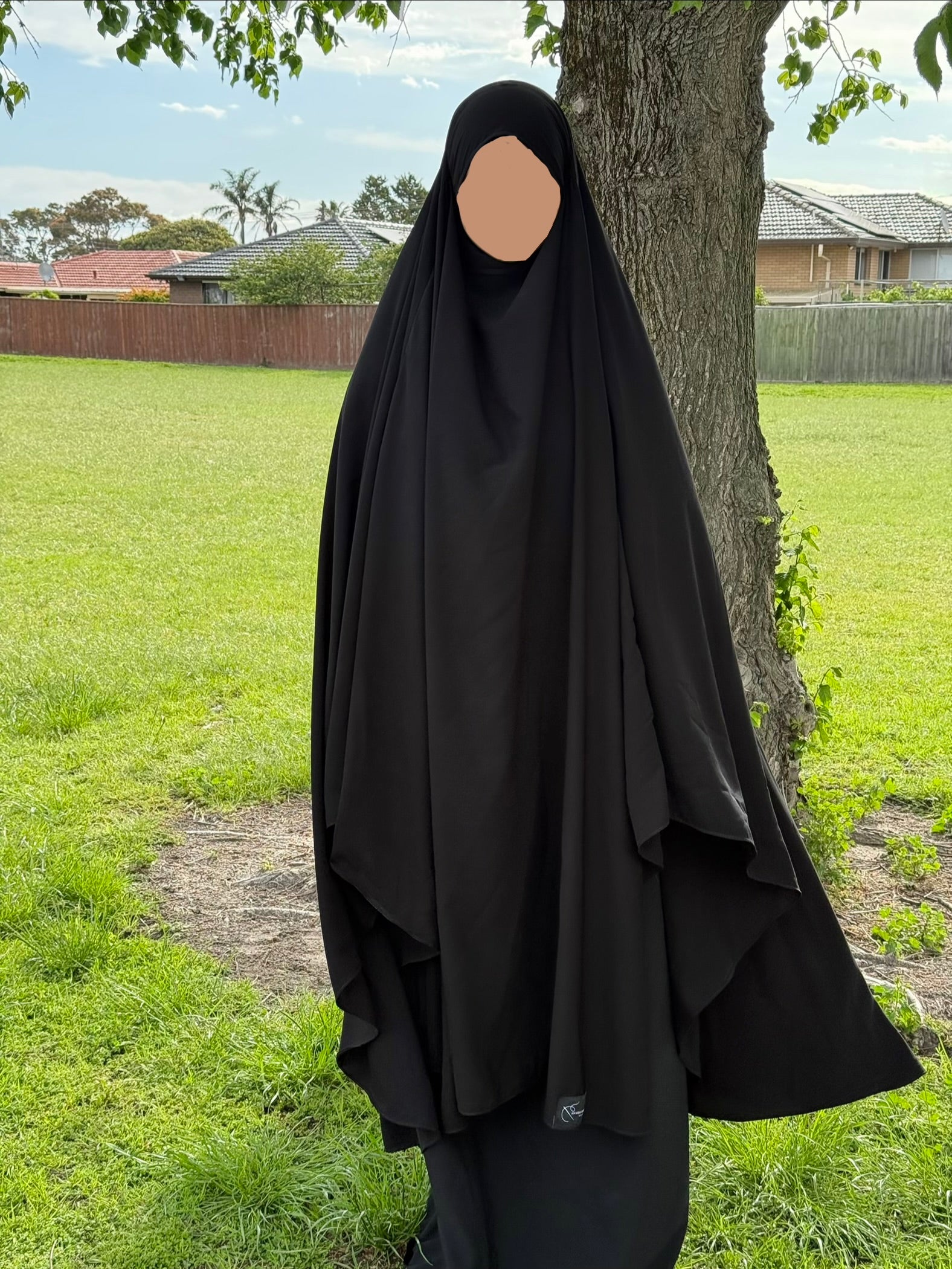 Maxi Khimar - Saudi Black