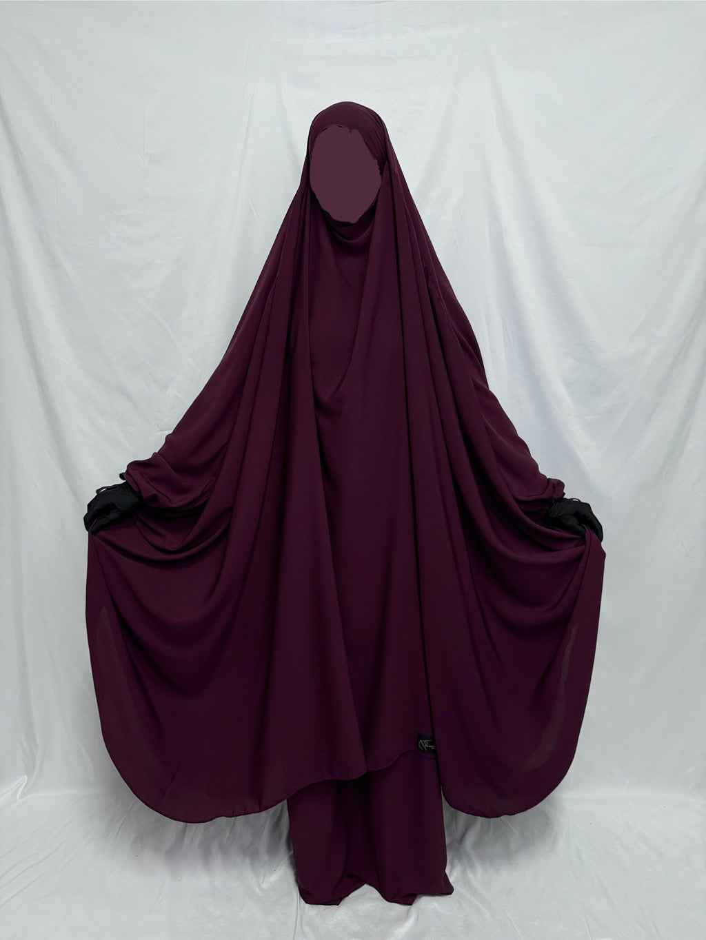 Hawwa jilbab plum